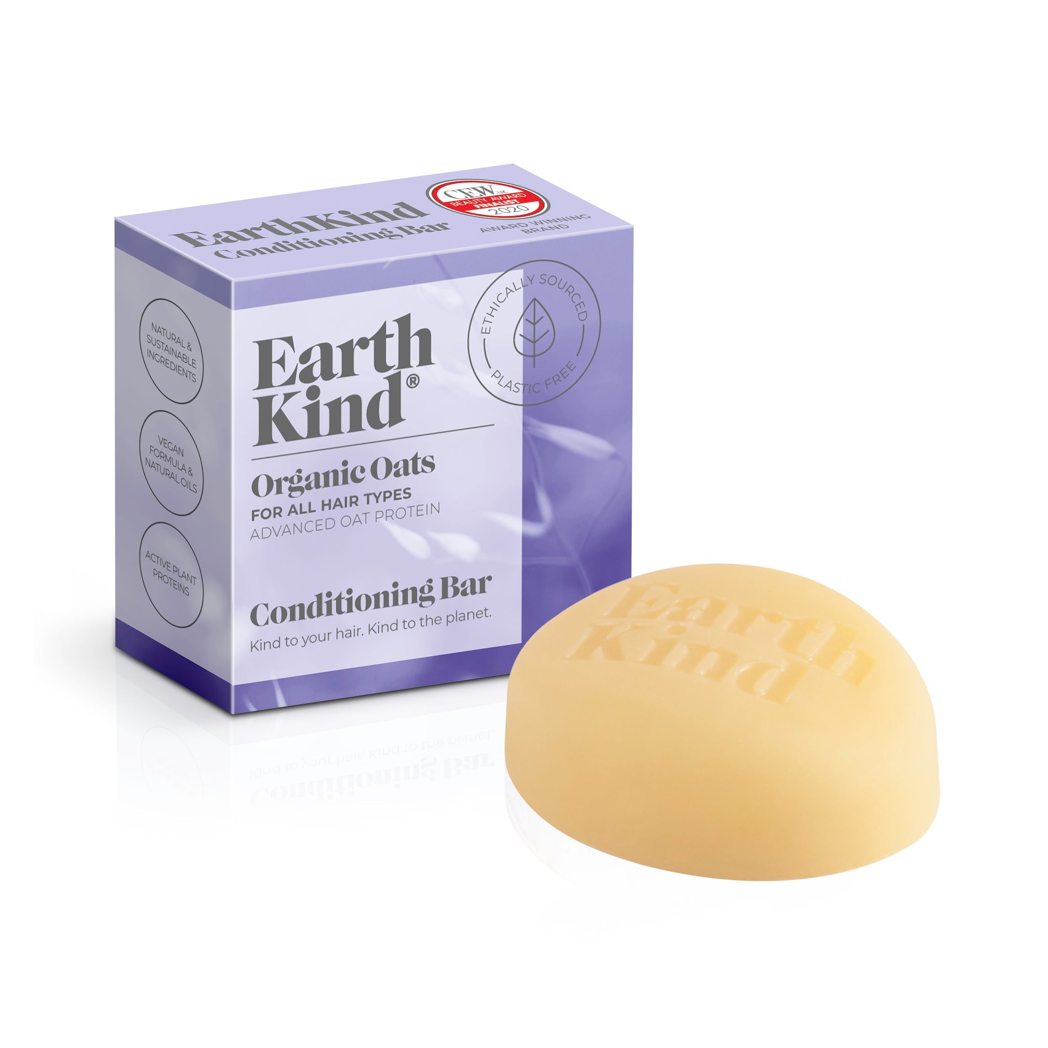 Earth Kind | Organic Oats Conditioning Bar for ALL Hair Types