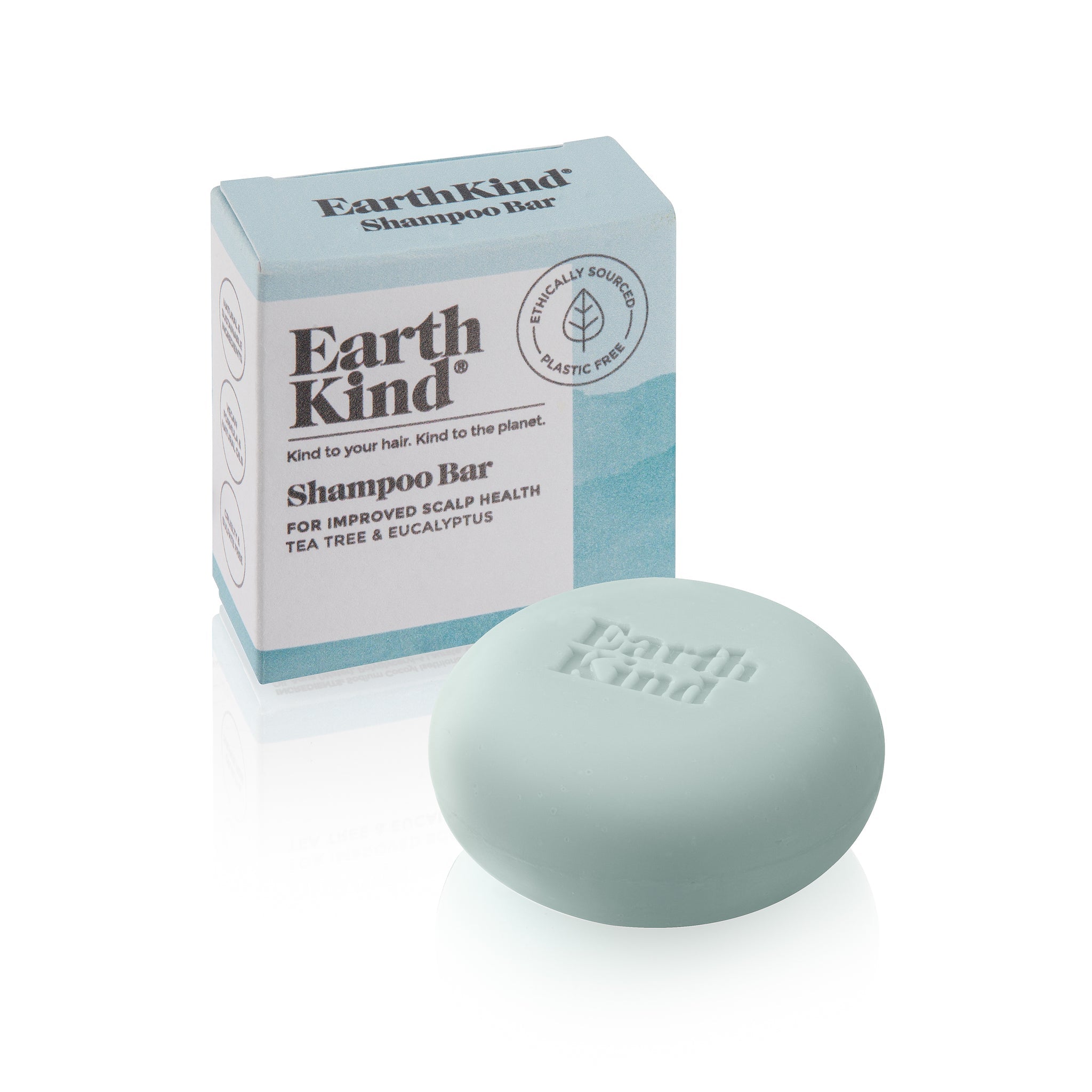 Earth Kind | Tea Tree & Eucalyptus Shampoo Bar for Improved Scalp Health