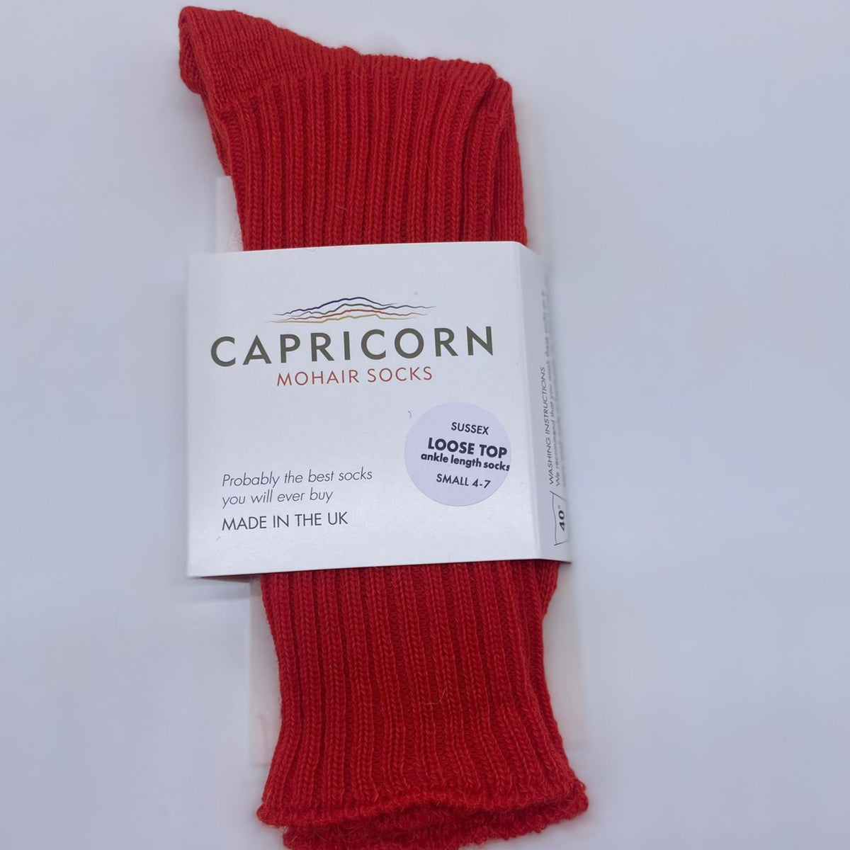 Capricorn | Mohair Sussex Loose Top Socks -