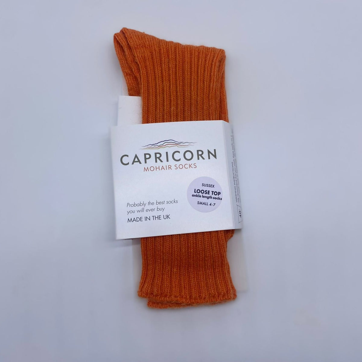 Capricorn | Mohair Sussex Loose Top Socks -