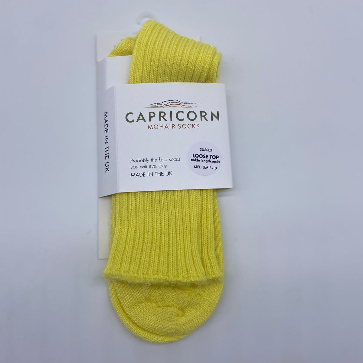 Capricorn | Mohair Sussex Loose Top Socks -