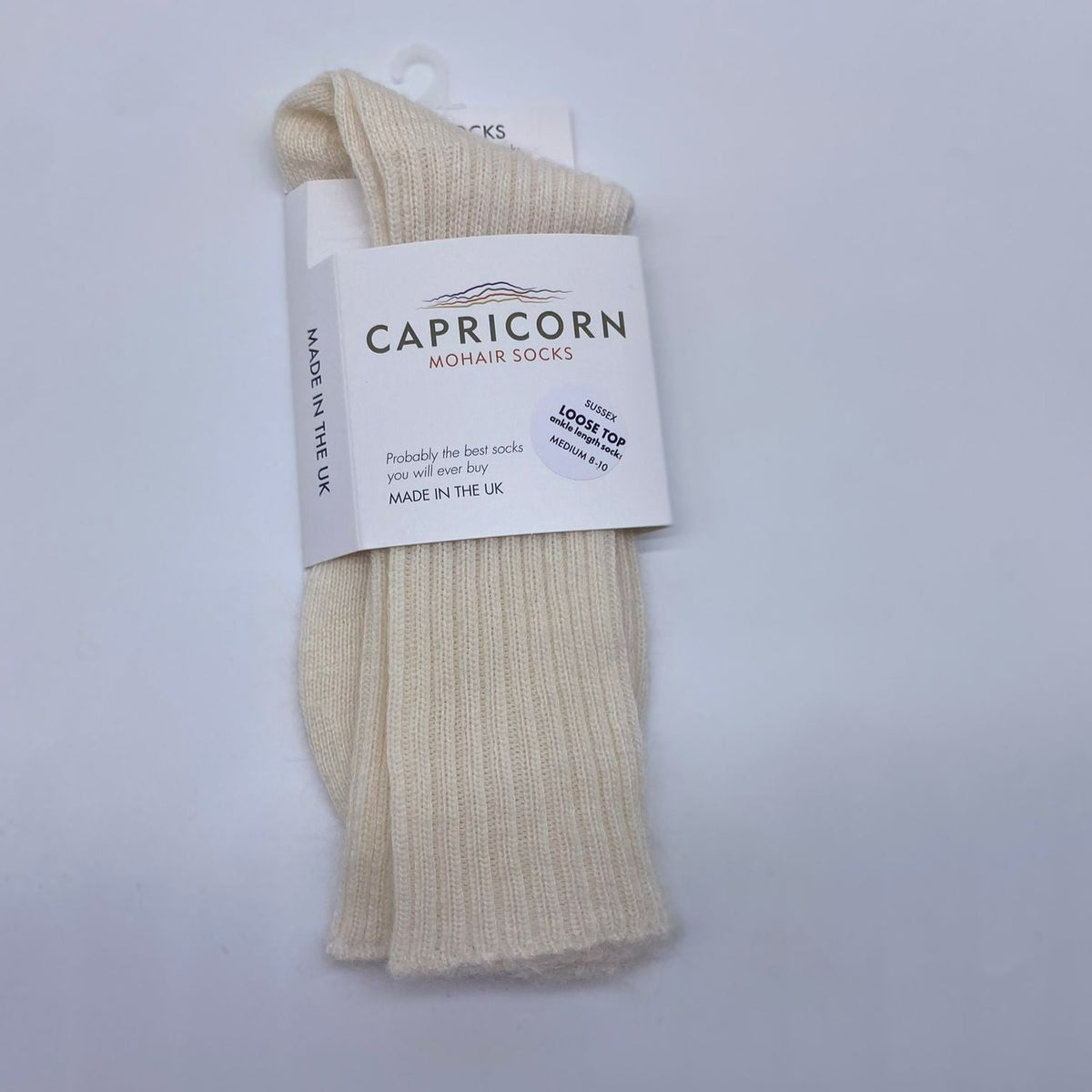 Capricorn | Mohair Sussex Loose Top Socks -